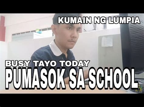 pumasok sa school in english|PUMASOK (Tagalog).